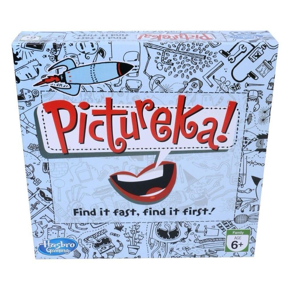 Brand New Sealed Parker Brothers Pictureka Find it Fast 6+ Board Game